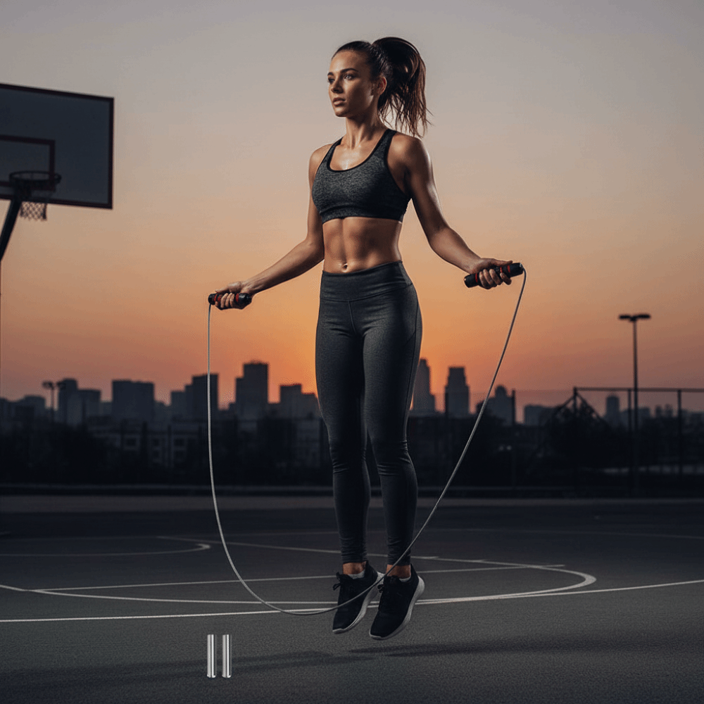 Jump Rope Bearing - Tali Lompat Panjang yang Dapat Disesuaikan