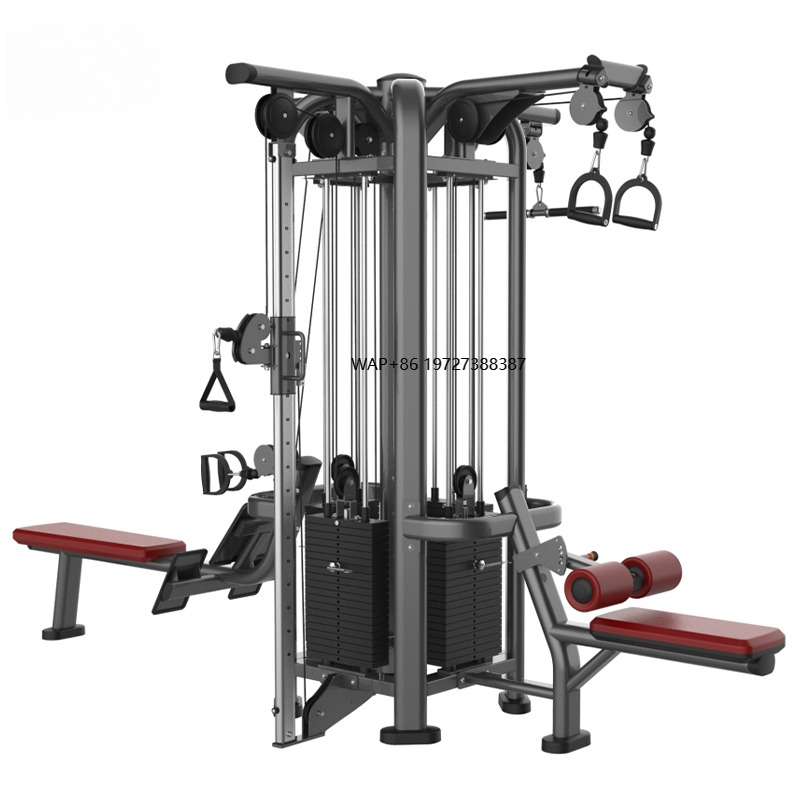 Home Gym Machine - Peralatan Latihan Kekuatan Baja Multifungsi Multi-stasiun