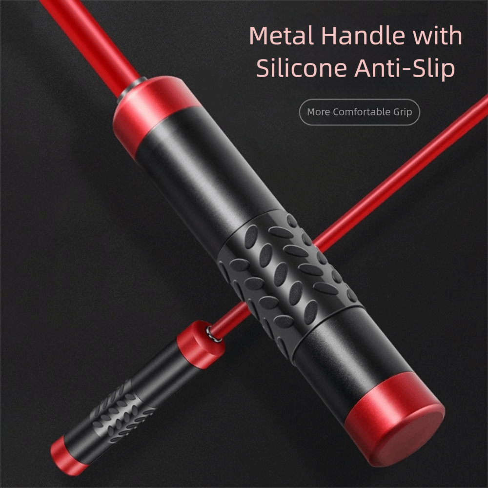 Jump Rope Bearing - Tali Lompat Aluminium Alloy Berbobot Panjang