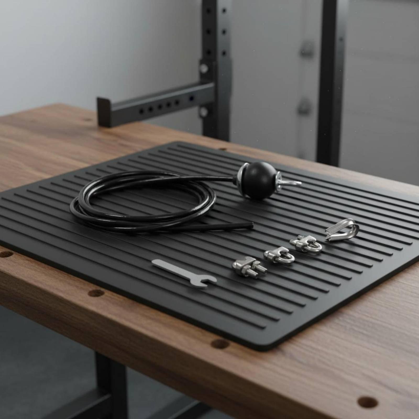 Home Gym Machine - Kabel Katrol Baja yang Dapat Disesuaikan,