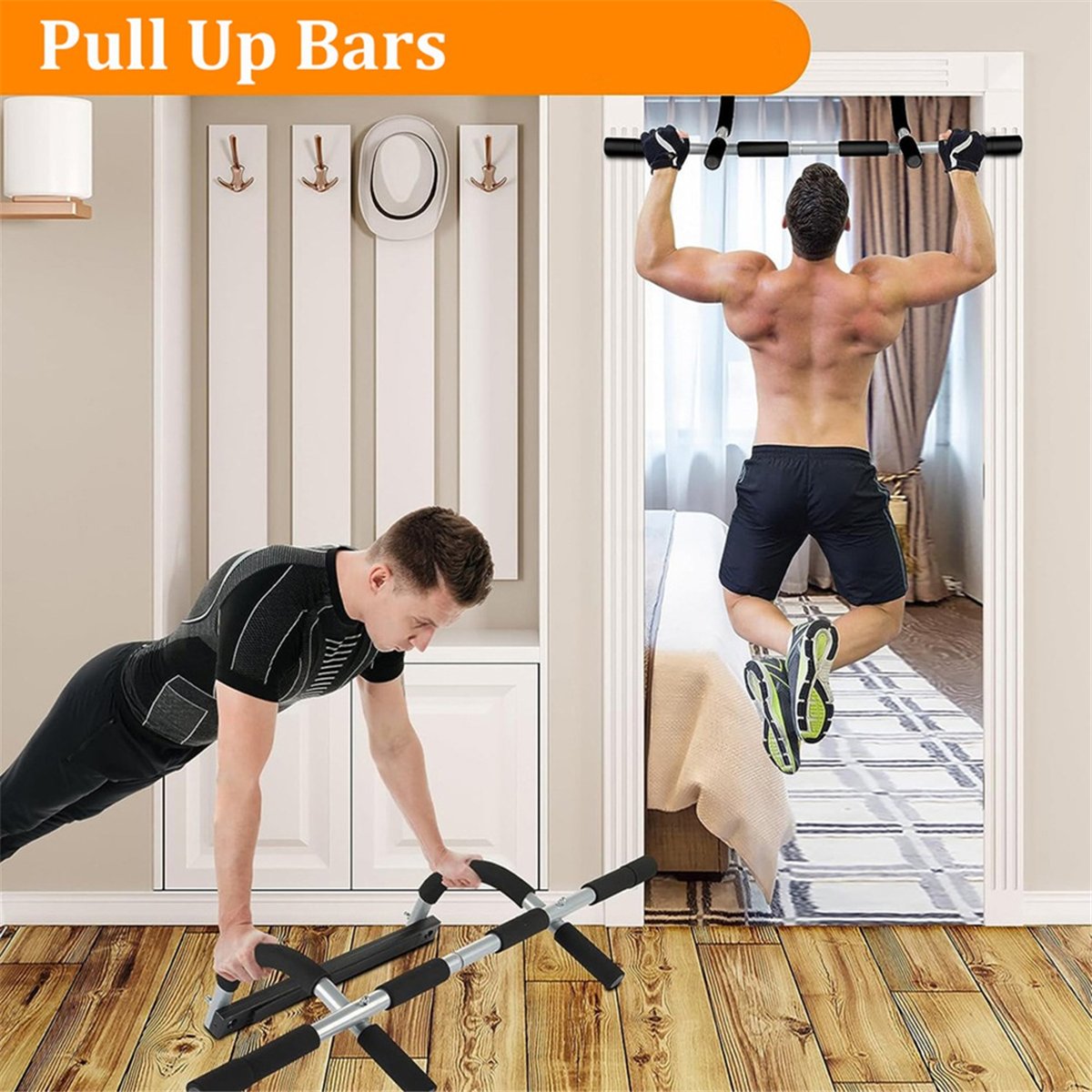 ABST Wall Mounted Pull Up Bar  - Home Gym Wall Mounted ulasan dan harga