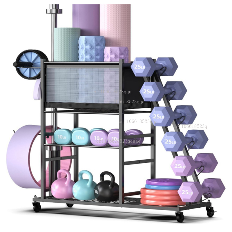 Rak Penyimpanan Alat Fitness R - Home Gym Yoga Storage ulasan dan harga