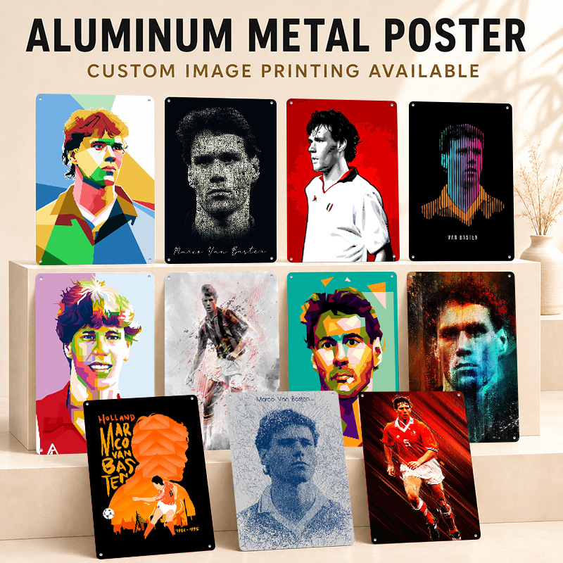 Poster Aluminium Marco Van Bas - Home Gym Icon ulasan dan harga