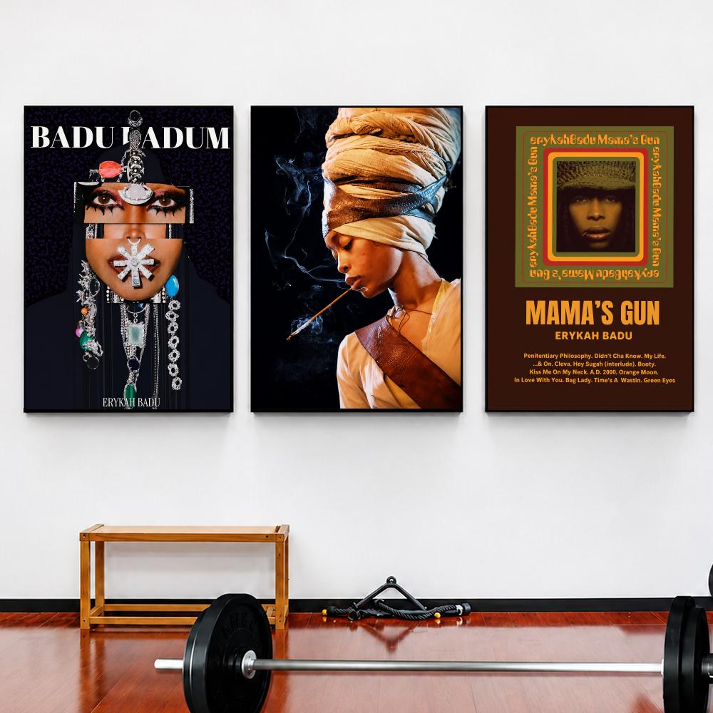 Poster Seni Dinding Penyanyi E - Home Gym Icon ulasan dan harga