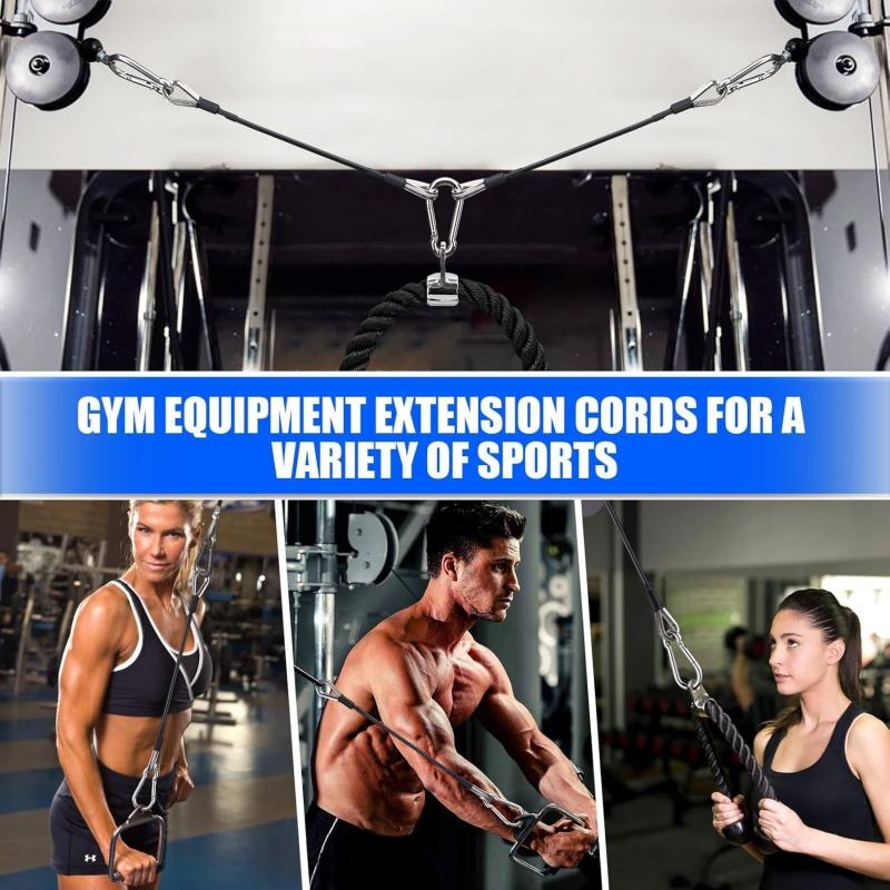 1/2 Buah Ekstensi Kabel Gym Ko - Home Gym Bowflex Machine ulasan dan harga