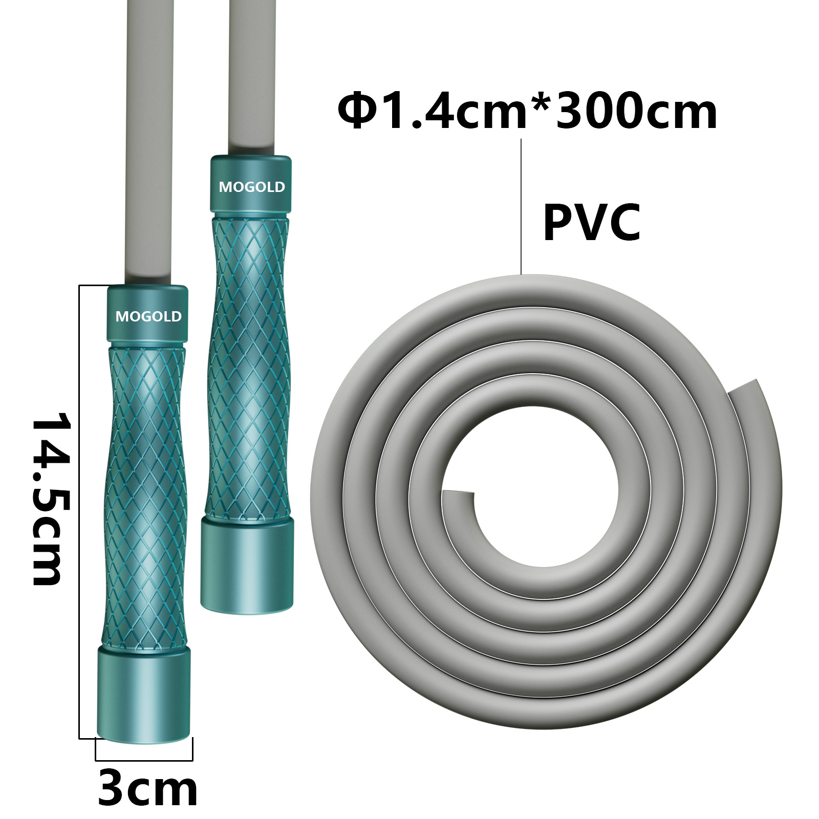 Tali Skipping Profesional MOGO - Jump Rope Bearing ulasan dan harga