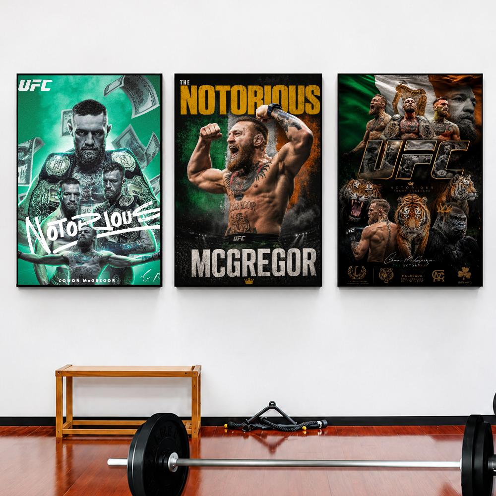 Poster Seni Dinding Ikon UFC P - Home Gym Icon ulasan dan harga
