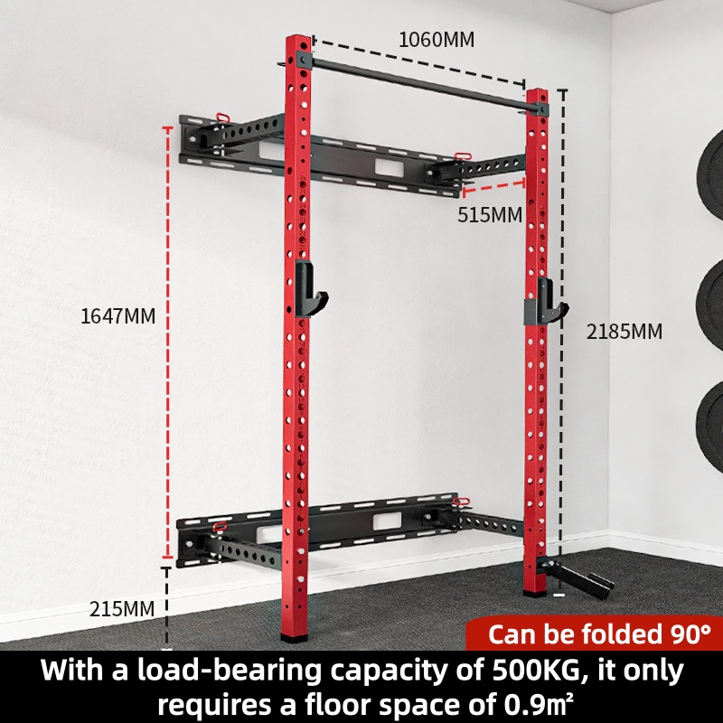 Rak Squat Lipat Dinding yang D - Home Gym Luxury Design ulasan dan harga