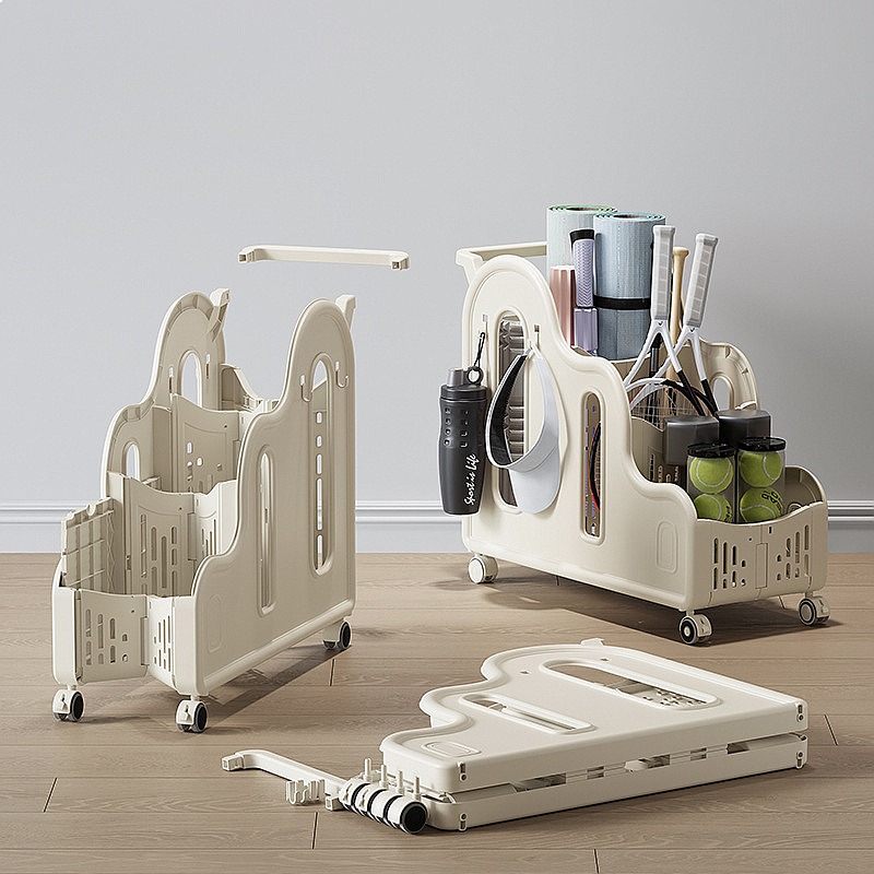Rak Penyimpanan Portabel Multi - Home Gym Yoga Storage ulasan dan harga
