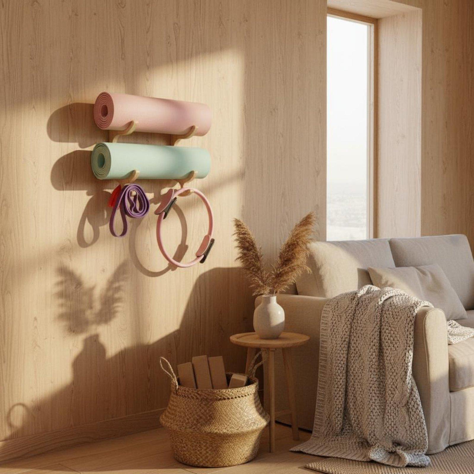 Rak Penyimpanan Matras Yoga Ka - Home Gym Yoga Storage ulasan dan harga