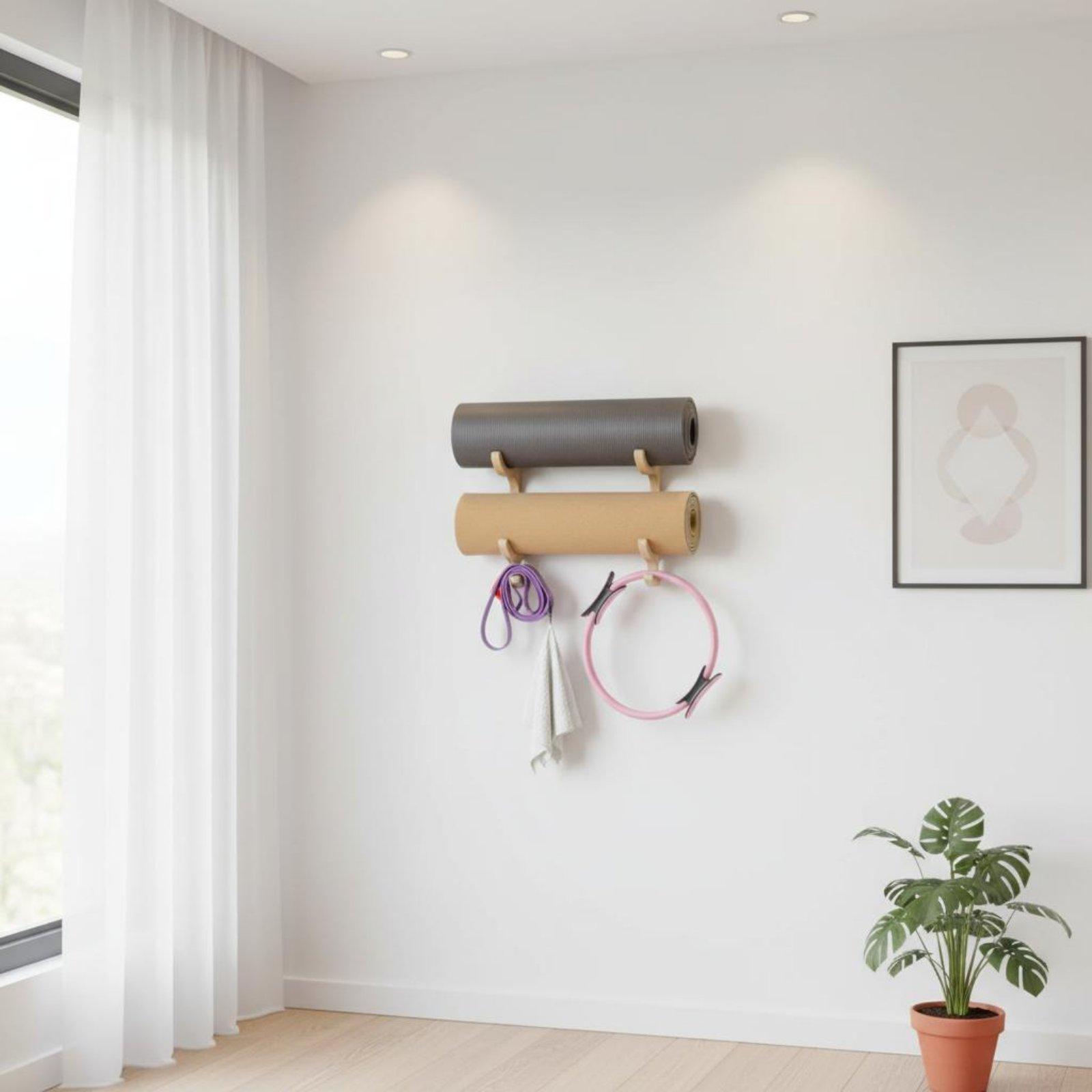 Rak Penyimpanan Matras Yoga Ka - Home Gym Yoga Storage ulasan dan harga