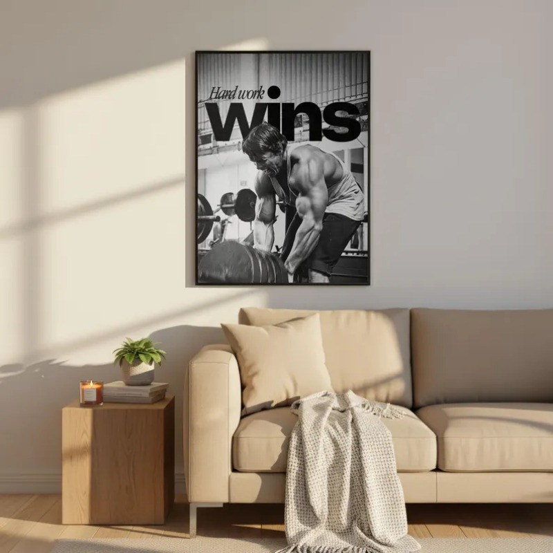 Poster Kutipan Motivasi Ikon P - Home Gym Icon ulasan dan harga