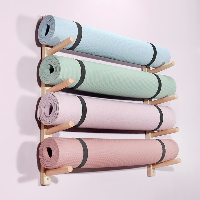 Rak Dinding Penyangga Matras Y - Home Gym Yoga Storage ulasan dan harga