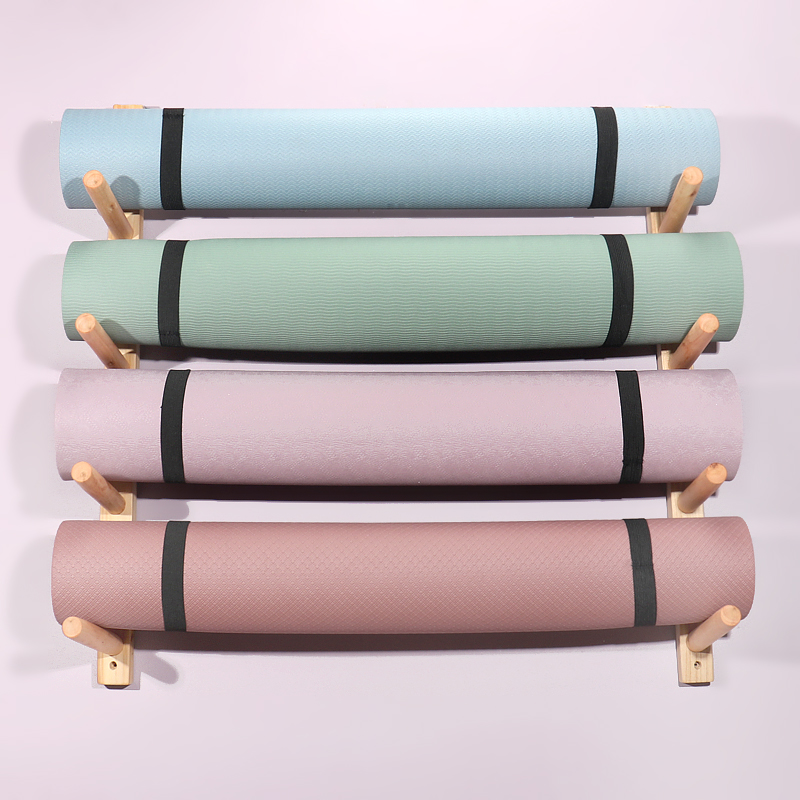 Rak Dinding Penyangga Matras Y - Home Gym Yoga Storage ulasan dan harga