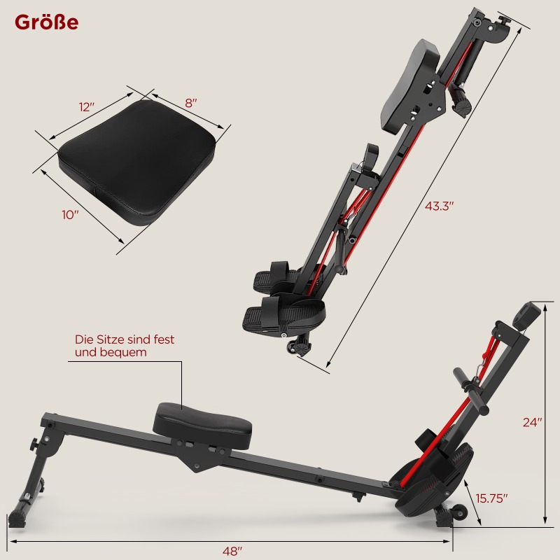 【2026】Mesin Dayung Air dengan  - Home Gym Machine ulasan dan harga
