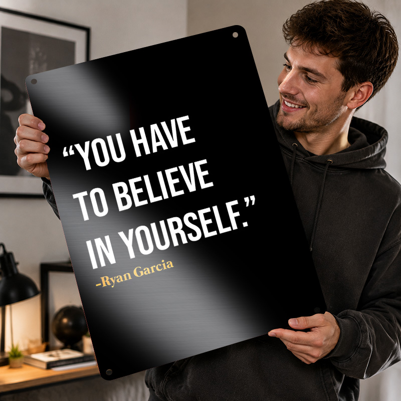 Poster Aluminium Ryan Garcia,  - Home Gym Icon ulasan dan harga