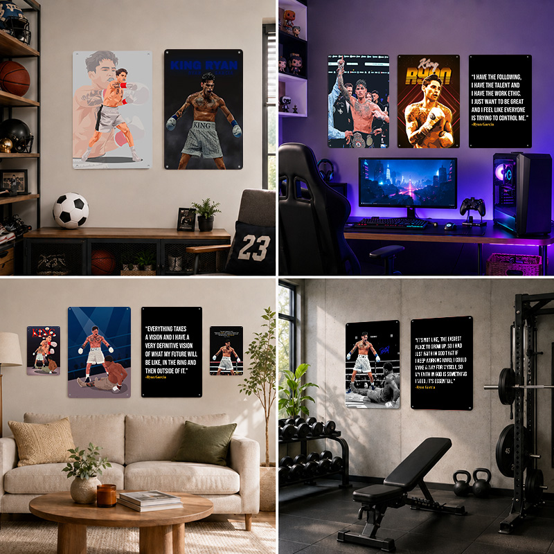 Poster Aluminium Ryan Garcia,  - Home Gym Icon ulasan dan harga