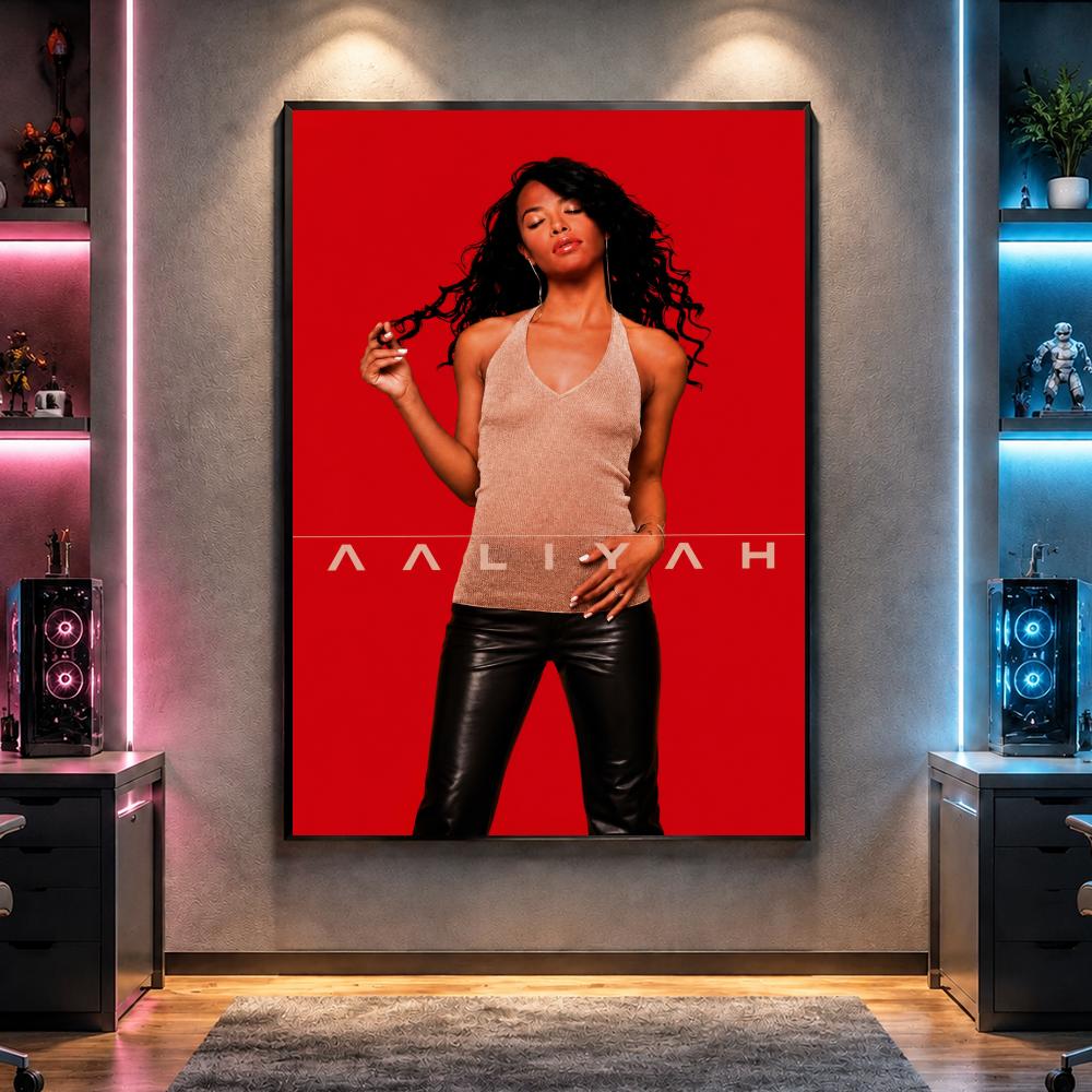 Poster Artis Musik R&B A-Aaliy - Home Gym Icon ulasan dan harga