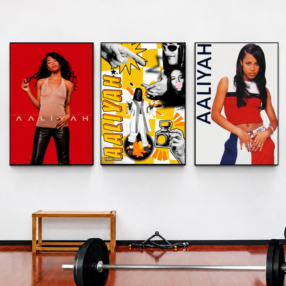 Poster Artis Musik R&B A-Aaliy - Home Gym Icon ulasan dan harga