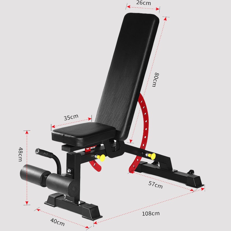 Bangku Angkat Beban Komersial  - Adjustable Weight Bench ulasan dan harga