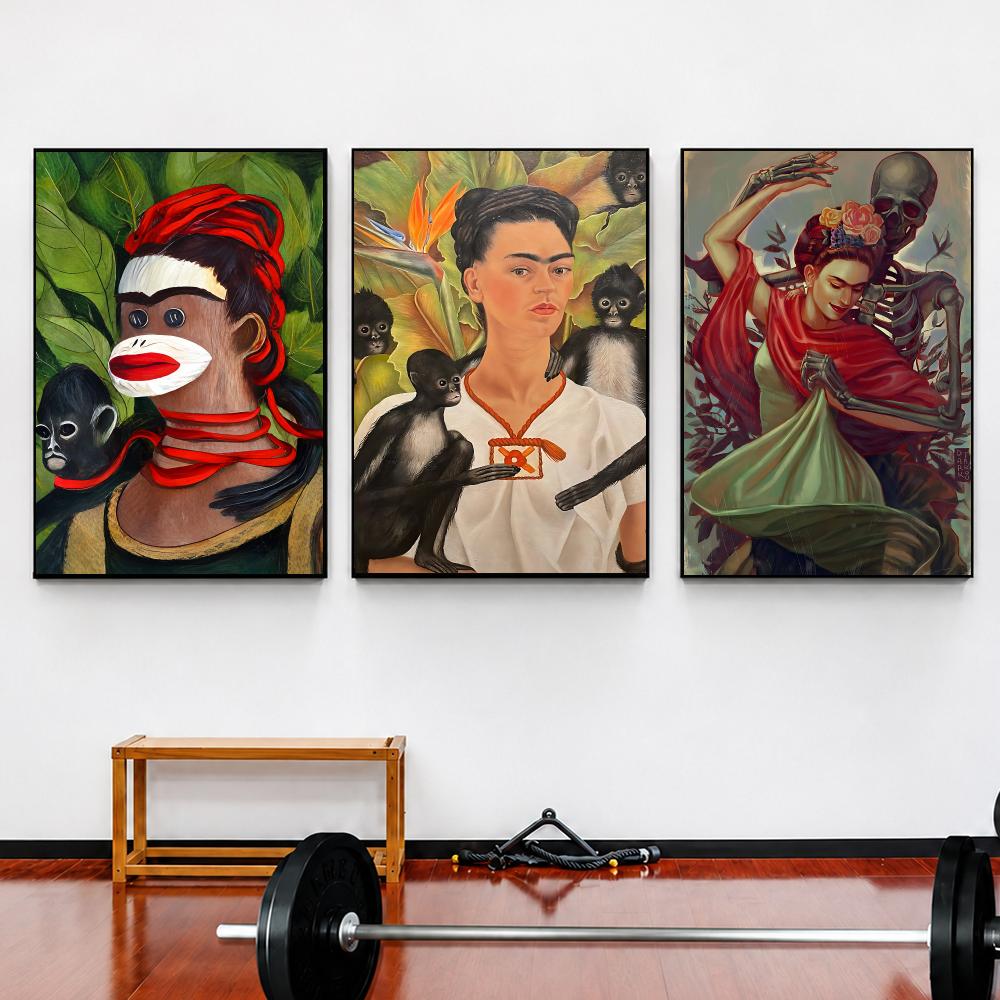 Seniman F-Frida Kahlo Ikon Sen - Home Gym Icon ulasan dan harga