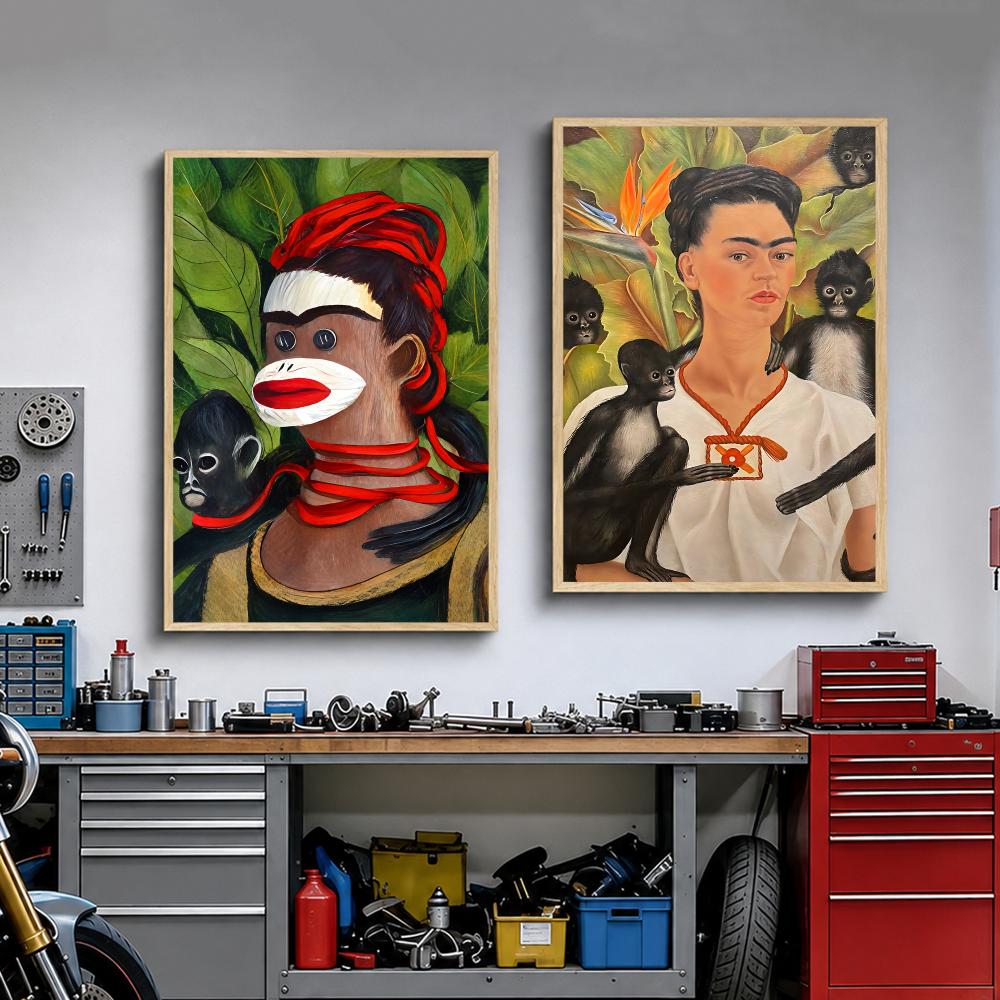 Seniman F-Frida Kahlo Ikon Sen - Home Gym Icon ulasan dan harga