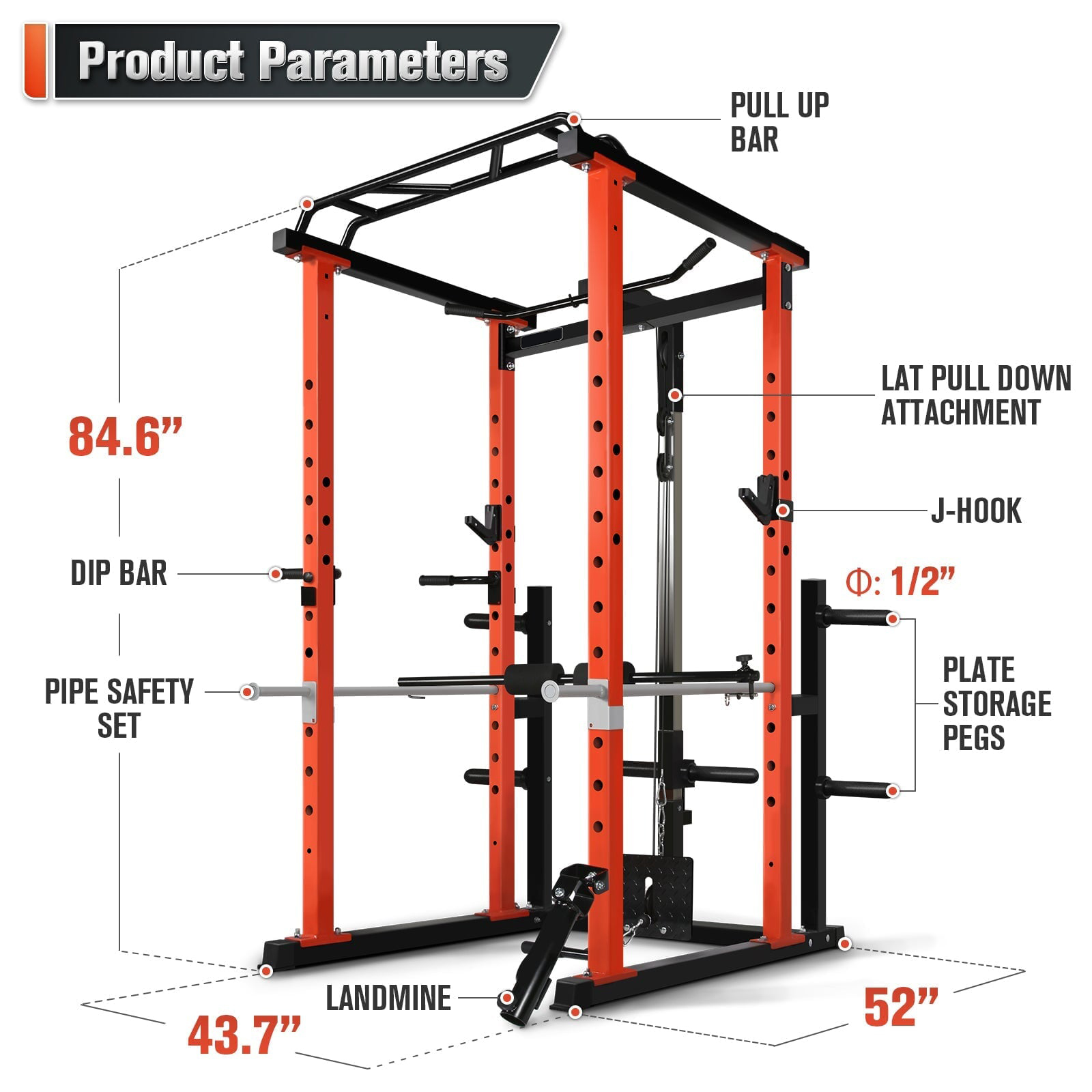 Rak Latihan Multifungsi Komers - Home Gym Machine ulasan dan harga