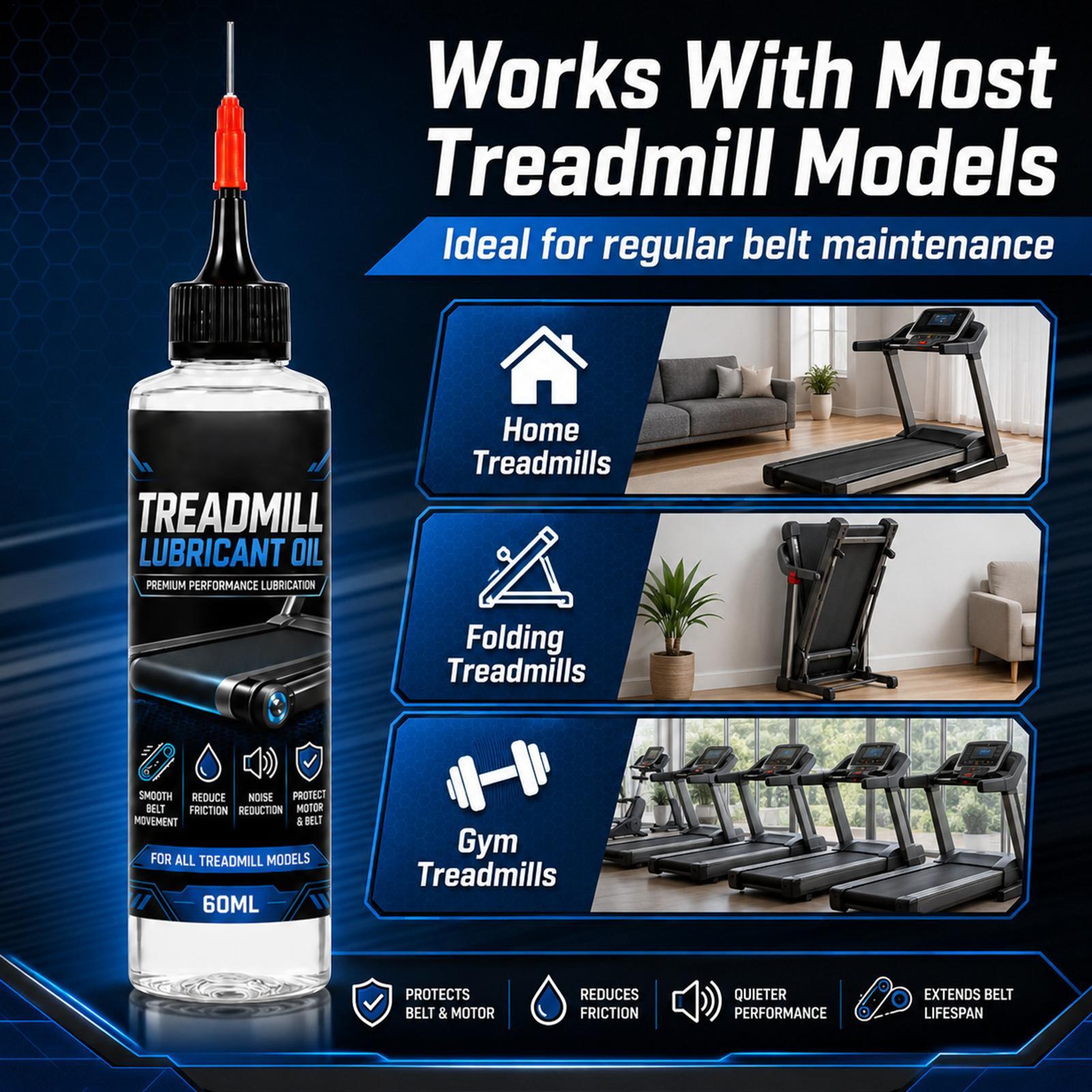 Pelumas untuk Treadmill, Mence - Home Gym Machine ulasan dan harga