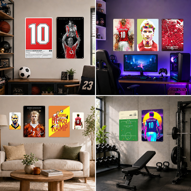 Poster Aluminium Dennis Bergka - Home Gym Icon ulasan dan harga