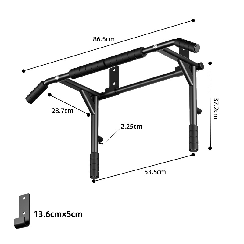 Bar Pull-Up Multifungsi yang D - Home Gym Wall Mounted ulasan dan harga