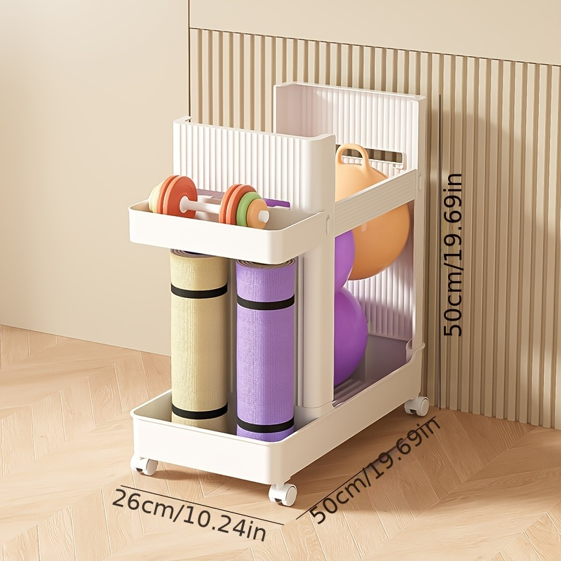 Rak Penyimpanan Peralatan Kebu - Home Gym Yoga Storage ulasan dan harga