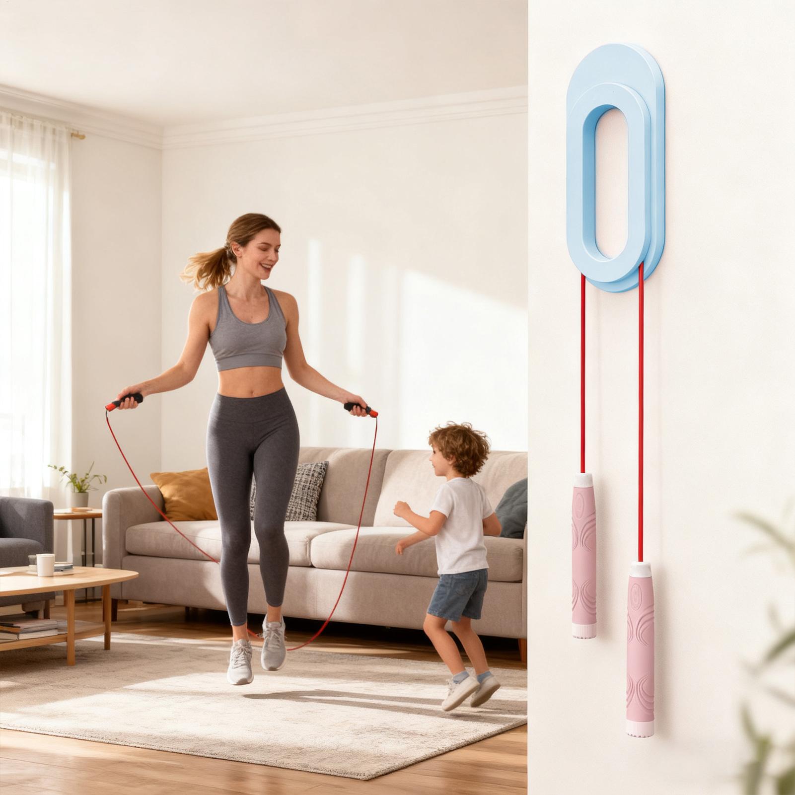 Rak Penyimpanan Tali Lompat Te - Home Gym Yoga Storage ulasan dan harga